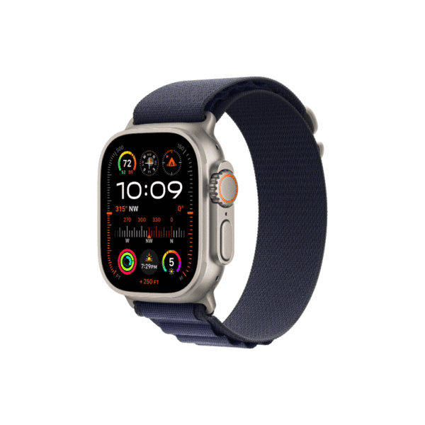 ساعت اپل مدل Apple watch ultra 2 رنگ نچرال با بند ALPINE LOOP