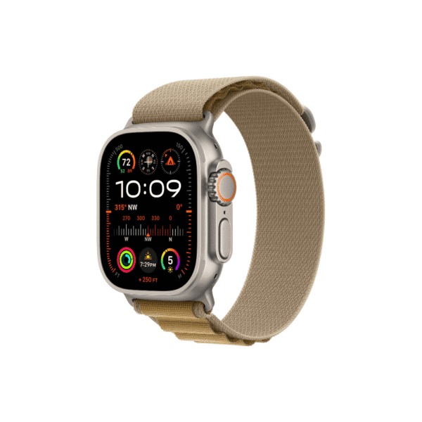 ساعت اپل مدل Apple watch ultra 2 رنگ نچرال با بند ALPINE LOOP - Image 3