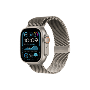 ساعت اپل مدل Apple watch ultra 2 رنگ نچرال با بند MILANESE LOOP