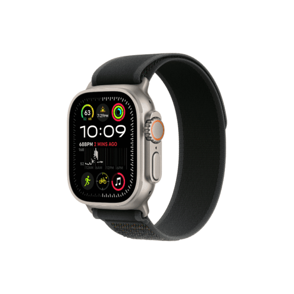 ساعت اپل مدل Apple watch ultra 2 رنگ نچرال با بند TRAIL LOOP