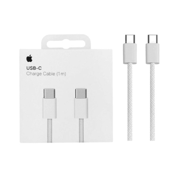 کابل کنفی USB-C به USB-C اپل طول ۱ متر 60 وات